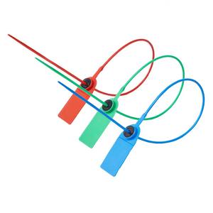 Scellés <span class=keywords><strong>de</strong></span> sécurité jetables en plastique <span class=keywords><strong>de</strong></span> 40 cm anti-effraction pour jardins, banques, logistique, conteneurs et vêtements - Product Image 1