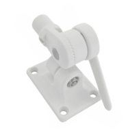 Support d'antenne pour support de montage marin multi-usage Base de fixation réglable pour bateau Base à cliquet multifonctionnelle ABS double axe