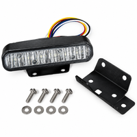 Mini phare LED rectangulaire étanche, lampe de travail auxiliaire 12V pour tout-terrain 4x4, camion, pick-up