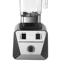 Blender commercial 2200W, mixeur puissant pour smoothies avec pot en PC de 2L pour restaurant et cuisine