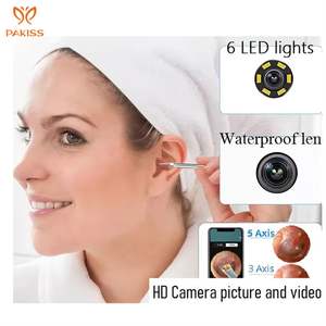 Hot Selling Visual Otoscope Connect Wireless <b>Ear</b> <b>Wax</b> <b>Removal</b> Tool Kit <b>Ear</b> Care Endoscope Camera Earwax Cleaner - Product Image 3