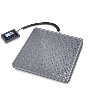 Plateforme de pesage numérique LCD 200 kg pour palettes, colis postaux et expéditions – Affichage de la balance pour expéditions postales – Meilleures ventes - Product Image 1