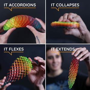 Morf Fidget <b>Worm</b> Toy Flexible 3D Sensory Slug Figety Stretchy Quiet Stress and Anxiety Relief 5 to 7 Years - Product Image 2