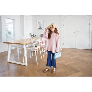 Ropa Infantil Coreana, Kurti de Algodón con Diseño Floral, Camiseta Tipo Polo para Niños - Product Image 4