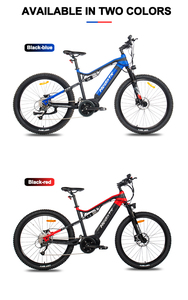 Bicicleta eléctrica de montaña con motor central de 48V 750W, desde almacén de la UE - Product Image 5