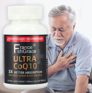 ผู้ผลิตอาหารเสริมอัลตร้าโคคิวเท็นฉลากส่วนตัว ช่วยบำรุงสุขภาพหัวใจสำหรับผู้ชายและผู้หญิง บำรุงสุขภาพหัวใจ อัลตร้าโคคิวเท็น ซอฟต์เจล 120 แคปซูล - Product Image 1