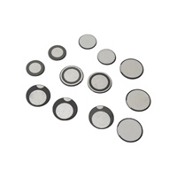 Sensor Kelembaban Keramik PZT 1.7MHz/2.4MHz/3MHz/5MHz, Pelat/Disk Atomisasi Piezoelektrik untuk Diffuser Ultrasonik