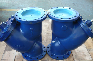 Válvula de equilibrio de válvula de compuerta de retención de <span class=keywords><strong>triple</strong></span> función de acero fundido con brida PN25 de 5 pulgadas - Product Image 6