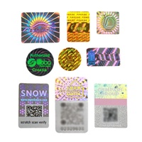 Autocollant de sécurité holographique anti-effraction VOID, étiquette de garantie VOID, autocollant holographique