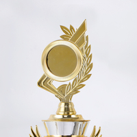 Trophées, médailles et plaques de récompense en plastique au design classique, multi-usages, pour la reconnaissance des champions, personnalisables pour les écoles AD09