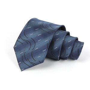 Corbata Jacquard Geométrica de 8 cm para Hombre Tiyo, 100% Poliéster, Antipilling, Profesional, para Adultos, Regalo - Product Image 1