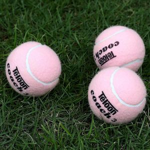 Toptan özel tenis logosu profesyonel kişiselleştirilmiş plaj eğitim atma uygulama topları Pet oyuncaklar kauçuk tenis topları - Product Image 5