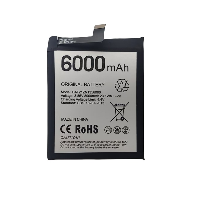 REAL CAP Replacement Battery BAT21ZN1356000 for Doogee V20 Mobile Cell Phone V20Pro Smartphone Batteries Factory OEM Customized