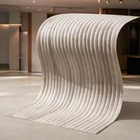 Panneau mural en marbre léger et flexible, style colonne romaine, carrelage mural souple, imperméable, pour salle de bain, salle de sport, escalier, intérieur et extérieur, décoratif 5