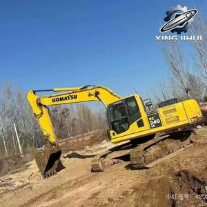 Excavatrice Komatsu PC240 de 24 tonnes, d'occasion, de marque japonaise, moteur Cummins, excavatrice sur chenilles, d'occasion, provenant du Japon. - Product Image 3