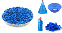 Mélange maître de couleur personnalisé pour le moulage par soufflage Sacs et films en plastique PEHD PE-BD PEBDL