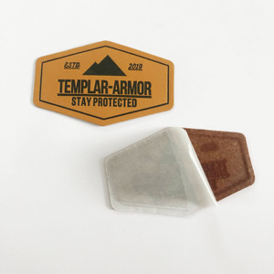 Etichetta in Pelle Personalizzata per Cappelli, <span class=keywords><strong>Patch</strong></span> in Pelle con Logo in Rilievo da Applicare con Ferro da Stiro - Product Image 1