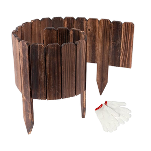 Tùy chỉnh mô hình 3D linh hoạt hiện đại hemlock vân sam gỗ hàng rào cảnh quan biên giới trang trí vườn viền sân hàng rào thiên nhiên - Product Image 5