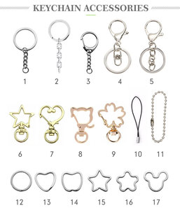 Porte-clés en silicone souple personnalisé avec logo 2D/3D, porte-clés en caoutchouc, porte-clés mignon en PVC souple, porte-clés de dessin animé pour promotion - Product Image 4