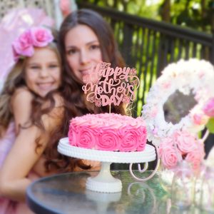 Adornos <span class=keywords><strong>para</strong></span> Pastel del Día <span class=keywords><strong>de</strong></span> la Madre, Decoraciones <span class=keywords><strong>para</strong></span> Pastel Rosadas <span class=keywords><strong>para</strong></span> Mujeres, <span class=keywords><strong>Decoración</strong></span> <span class=keywords><strong>para</strong></span> Fiesta del Día <span class=keywords><strong>de</strong></span> la Madre, Artículos <span class=keywords><strong>para</strong></span> Fiesta, 1 Pieza - Product Image 4