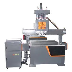 مواد جديدة راوتر CNC 4x8 3 محاور CNC راوتر خشب 1325 1530 2030 ماكينة مع طاولة تفريغ الهواء