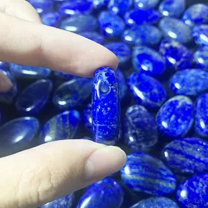 Aita New Arrival 2023 Stone Pear Drop Lapis Lazuli Pendant Wholesale Stone Lapis Beads