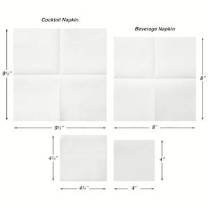 Personalized Custom Napkins with Logo Wholesale Eco-friendly 2-ply Tissue Paper Virgin Wood Pulp Serviettes De <b>Tables</b> - Product Image 4