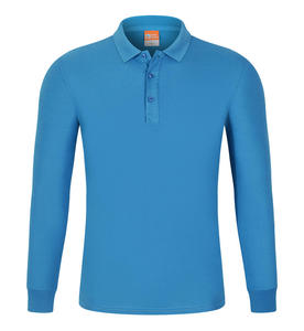 <span class=keywords><strong>Polo</strong></span> personalizzata a maniche lunghe con logo stampato t-Shirt 100% <span class=keywords><strong>Polo</strong></span> da <span class=keywords><strong>uomo</strong></span> in <span class=keywords><strong>cotone</strong></span> bianco a maniche lunghe - Product Image 5