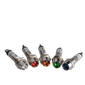 <span class=keywords><strong>XD8</strong></span>-1 8มม. สัญญาณโลหะพร้อมไฟ LED แสดงสถานะ12v24v220v - Product Image 1