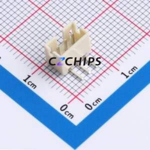 ZX-PH2.0-3PWZ-GW Wire-to-Board Pin Header Bent Lead Through Hole,P=2mm Connector 1x3P 2mm Right Angle Insert PH - Product Image 1