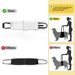 Ceinture d'assistance pour chien avec équipement d'assistance pour blessure à la jambe pour la marche des vieux chiens - Product Image 5
