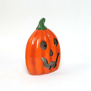 Décoration de festival de Offre Spéciale ornements de lampe de <span class=keywords><strong>citrouille</strong></span> en céramique éclairés évider la <span class=keywords><strong>citrouille</strong></span> pour la décoration de magasin - Product Image 3