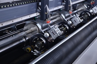 Nueva Máquina de Corte y Plegado de Láminas Delgadas NC con Motor Servo Computarizado para Cartón Corrugado, 6KW, Ancho de Trabajo de 2000-3000 mm