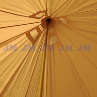 Grande tente de tipi en toile ronde de 5m d'extérieur de haute qualité Tente de glamping en coton