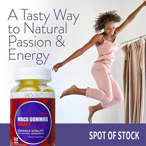 Gomitas de Equilibrio Hormonal Maca Plus de WXW, Suplemento Energético, Gomitas de Raíz de Maca, Gomitas de Raíz de Maca Silvestre y Orgánica - Product Image 4