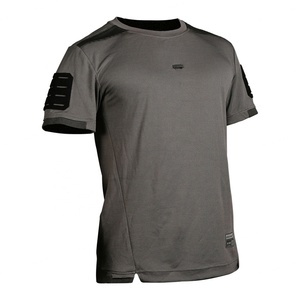 Chemises à manches courtes pour hommes, tactiques, camouflage, col rond, séchage rapide, t-shirts de combat - Product Image 4