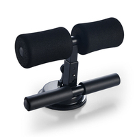 Accessoire de gymnastique réglable soutien de la cheville puissance ventouse mousse barre d'assistance assis en caoutchouc exercices abdominaux