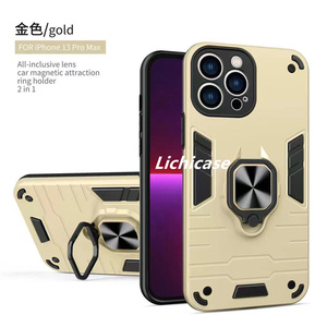 Lichicase hai lớp chống sốc bảo vệ nhiệm vụ nặng nề Armor trường hợp đối với Infinix Hot 40 40 Pro máy ảnh bảo vệ bìa sau - Product Image 2