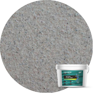 Marca TWO <span class=keywords><strong>GECCO</strong></span>, revestimiento de pared exterior de alto adhesivo, pintura de piedra natural con efecto de granito líquido a base de agua - Product Image 2