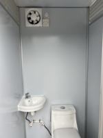 Toilette portable au design moderne, en acier, pratique, marque Zhixin, garantie 1 an, installation facile, origine Hunan