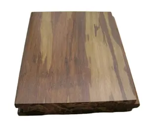 中国制造ce认证100% 纯天然竹地板手工刮竹地板