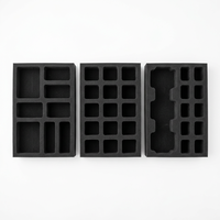 Organisateur de cosmétiques en gros, écologique et étanche, avec insert en mousse EPE et découpes ergonomiques pour un accès facile