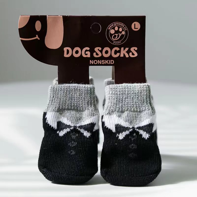 Factory Selling Nice Quality Cute Pet Socks Multi-Pattern Dog Socks Warm Accessories For Pet Dog Cat