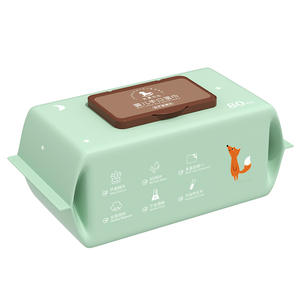 Toallitas húmedas para bebés para manos y boca, 80 unidades, extra gruesas, hidratantes con extracto de aloe, suaves para bebés y niños pequeños - Product Image 1