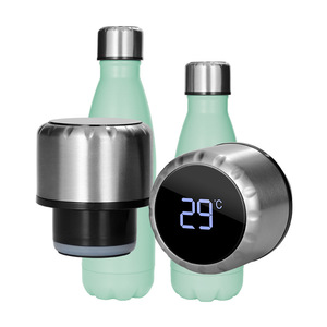 Stainless Steel <b>Thermos</b> <b>Bottle</b> With Digital Temperature Display For Travel And Outdoor Use - Product Image 1