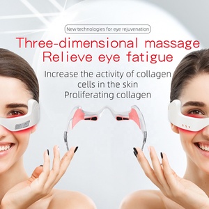 4D Reduce la fatiga, ojeras, masajeador de ojos, 650nm, dispositivo de terapia de luz roja debajo de los ojos para bolsas debajo de los ojos con microcorriente - Product Image 2