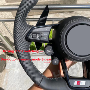 พวงมาลัยคาร์บอนไฟเบอร์ LED R8 สำหรับ <span class=keywords><strong>Audi</strong></span> <span class=keywords><strong>RS</strong></span> A3 A4L <span class=keywords><strong>A5</strong></span> A6L A7 Q2 Q3 S4 S5 S7 8V B8 C7 แบบกำหนดเองได้ - Product Image 2