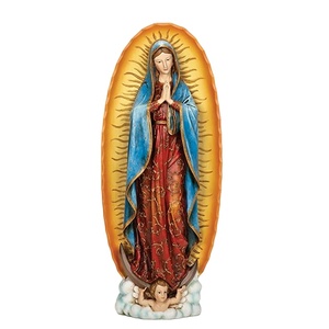 Resina personalizada <span class=keywords><strong>Nuestra</strong></span> <span class=keywords><strong>Señora</strong></span> <span class=keywords><strong>de</strong></span> <span class=keywords><strong>Guadalupe</strong></span> Estatua María Estatuilla <span class=keywords><strong>Iglesia</strong></span> Escultura - Product Image 1