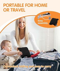 Sturdy <b>Baby</b> <b>Door</b> Jumper Safe Durable Doorway Jumper Adjustable Strap Portable <b>Baby</b> Indoor Toddler <b>Bouncers</b> with Secure Clamp - Product Image 6