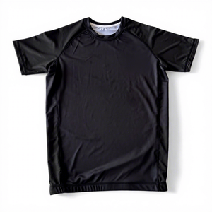 เสื้อรัดกล้ามเนื้อแขนสั้น Rybic Sports แห้งเร็ว สำหรับผู้ใหญ่ ทั้งชายและหญิง  ลายพิมพ์โลโก้ด้านหน้า - Product Image 2